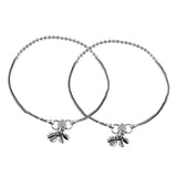 Antique Essentials Banjara Oxidised Anklet Set