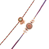 Pack Of 2 Colourful And Embellished Men's Rakhis