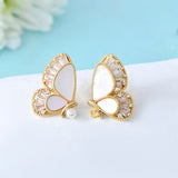 Blossom Butterfly Dream Stud Earrings