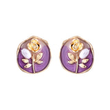 Blossom Lavender Dream Stud Earrings