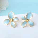 Blossom Oceanic Flora Stud Earrings