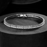 Sparkling Elegance Eternal Crystal American Diamond Tennis Bracelet