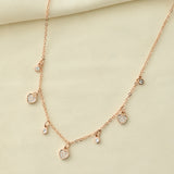 Sparkling Elegance Heart of Joy Charm Necklace