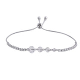 Sparkling Elegance Cosmic American Diamond Bracelet