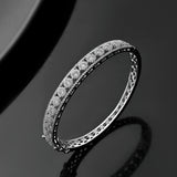 Sparkling Elegance Celestial Luxe American Diamond Bracelet