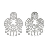 Sparkling Elegance The Queen'S American Diamond Earrings