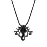 Eclipse Stylish Black Trishul Mens Pendant