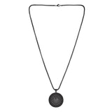 Eclipse Compass Black Mens Pendant