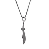 Eclipse Dagger Black Trishul Mens Pendant