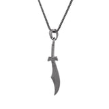 Eclipse Dagger Black Trishul Mens Pendant