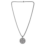 Eclipse Contemporary Black Mens Pendant