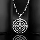 Eclipse Contemporary Black Mens Pendant