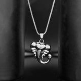 Eclipse Traditional Ganesha Black Mens Pendant