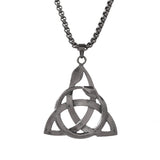 Eclipse Serpentine Black Mens Pendant