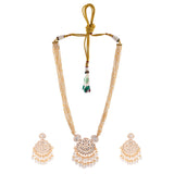 Kundan Elegance Rajwada Haar Necklace Set