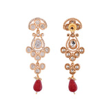 Kundan Elegance Mohini Dangler Earrings