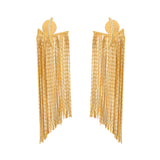 Voyage Glamour Cascade Gold Earrings