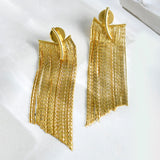 Voyage Glamour Cascade Gold Earrings