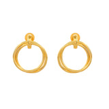 Voyage Eternal Loop Gold Earrings