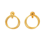 Voyage Eternal Loop Gold Earrings