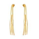 Voyage Golden Swing Hoop Earrings