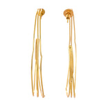 Voyage Golden Swing Hoop Earrings