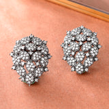 Sparkling Elegance Radiant Brilliance American Diamond Stud Earrings