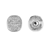 Sparkling Elegance Radiance Square American Diamond Studs Earrings