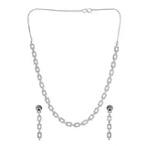 Sparkling Elegance Timeless American Diamond Necklace Set