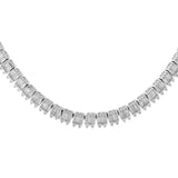 Sparkling Essential Radiant Statement American Diamond Necklace Set