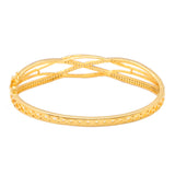 Dazzling Gold-Plated American Diamond Bracelet