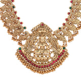 Gold Opulence Sowbhagya Temple Necklace Set