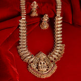 Gold Opulence Sowbhagya Temple Necklace Set