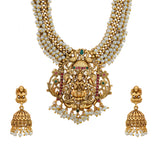 Gold Opulence Sanskriti Temple Necklace Set