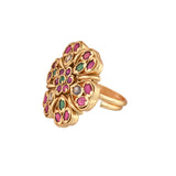 Gold Opulence Padma Temple Ring