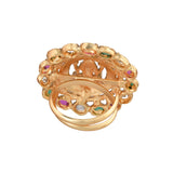 Gold Opulence Bhavani Temple Ring