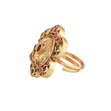 Gold Opulence Lavanya Temple Ring