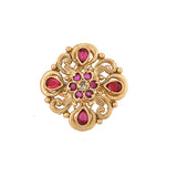 Gold Opulence Swarnika Temple Ring