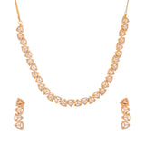 Sparkling Elegance Eternal Grace American Diamond Necklace Set