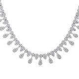 Sparkling Essentials Mystic Glam American Diamond Necklace Set