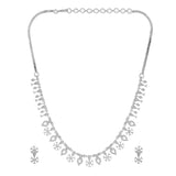 Sparkling Essentials Twilight Glam American Diamond Necklace Set