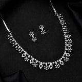 Sparkling Essentials Twilight Glam American Diamond Necklace Set