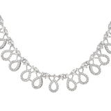 Sparkling Essentials Luminescent Grace  American Diamond Necklace Set