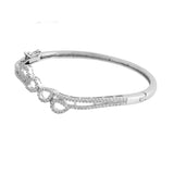 Sparkling Elegance Diamond Mesh American Diamond Bracelet