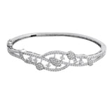 Sparkling Elegance Royal Crest American Diamond Bracelet