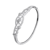 Sparkling Elegance Royal Crest American Diamond Bracelet