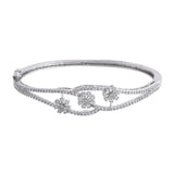 Sparkling Elegance Elysian Vine American Diamond Bracelet