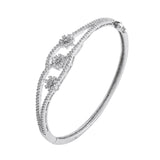 Sparkling Elegance Elysian Vine American Diamond Bracelet