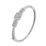 Sparkling Elegance Crystalline Tiara American Diamond Bracelet