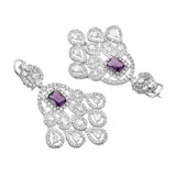 Sparkling Elegance Gift of Glamour American Diamond Necklace Set